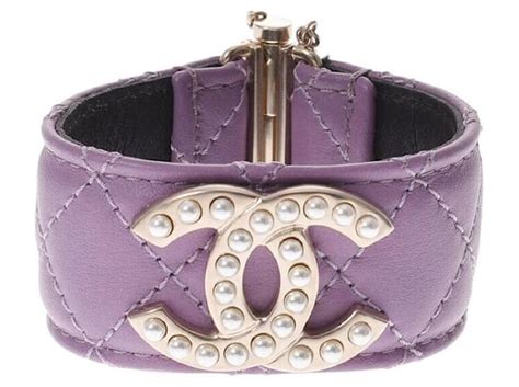 bracciale chanel in pelle|Bracciale .